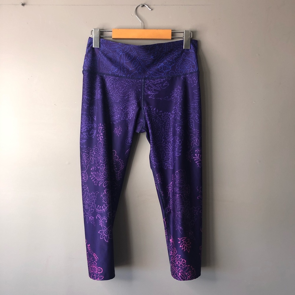 My Inner Fire Yoga Leggings Canada Purple Crop 8